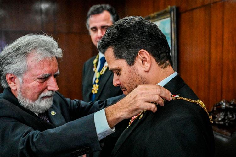 Davi Alcolumbre recebe mais alta condecoração do Tribunal de Justiça do DF e Territórios  por serviços prestados ao Judiciário