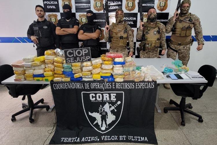 Maior apreensão de drogas do ano Polícia Civil do Amapá apreende mais