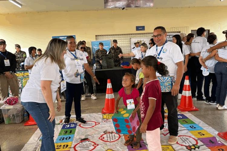 TCE na Comunidade: Tartarugalzinho recebe atendimentos de CNH e ações educativas de trânsito