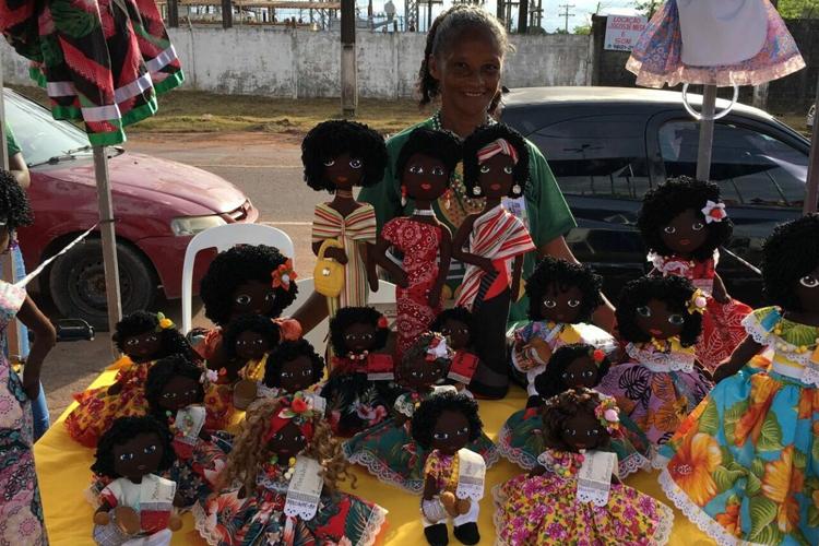 Afroempreendedoras de Macapá levam artesanato e comidas típicas para o ‘Arraiá du Mercado Centrá’