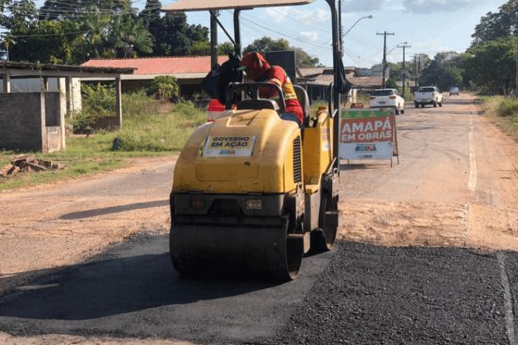 Governo do Amapá garante a mobilidade de veículos na rodovia AP-070, em Macapá