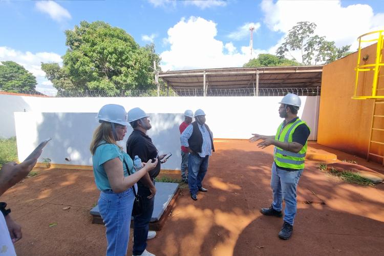 Em agenda com lideranças comunitárias, CSA apresenta investimentos realizados no sistema de abastecimento do Congós