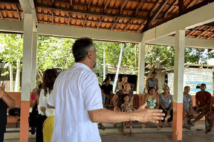 Governador Clécio Luís anuncia ações imediatas após incêndio em escola no Ipixuna Miranda, na Zona Rural de Macapá