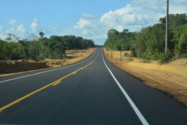 Governo do Estado conclui pavimentação da Rodovia AP-110 e posiciona Cutias do Araguari na rota do desenvolvimento do Amapá