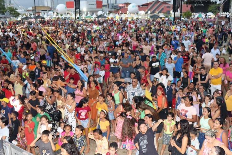 Programação infantil agita segundo dia do Réveillon do Amapá, o maior Ano Novo da Amazônia