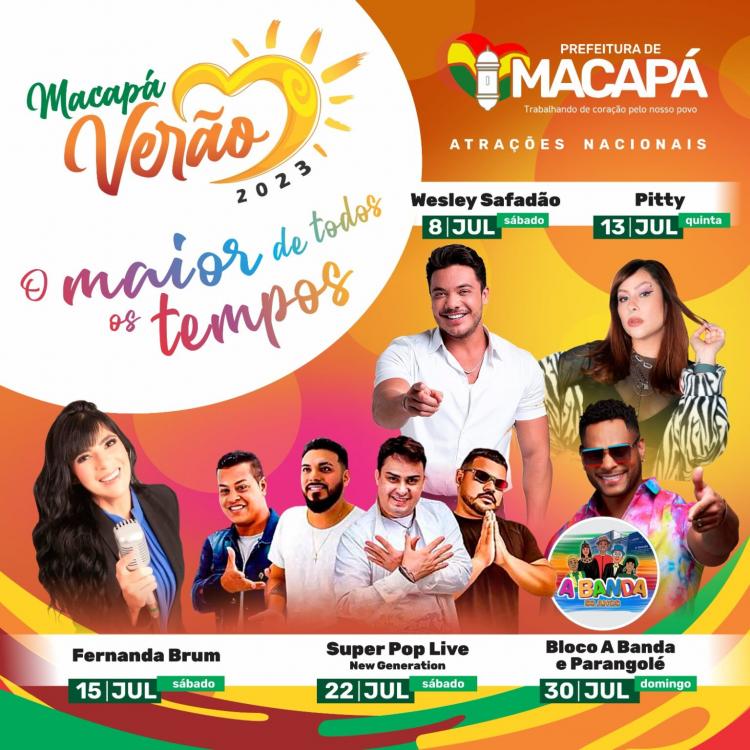 Macap Ver O 2023 Promete Agitar A Cidade Com Shows De Grandes Artistas   4a52e4ab50d41536b2bf6628ab268f09 