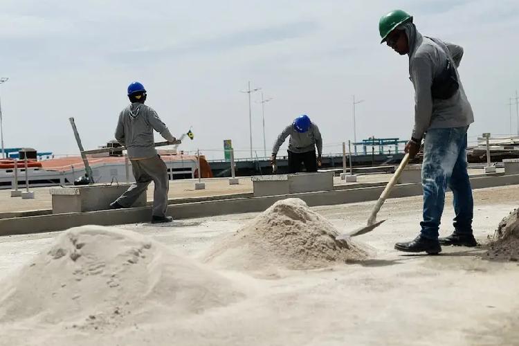 Governo do Amapá avança para a reta final da 1ª etapa do novo Terminal Hidroviário no trapiche Santa Inês, em Macapá