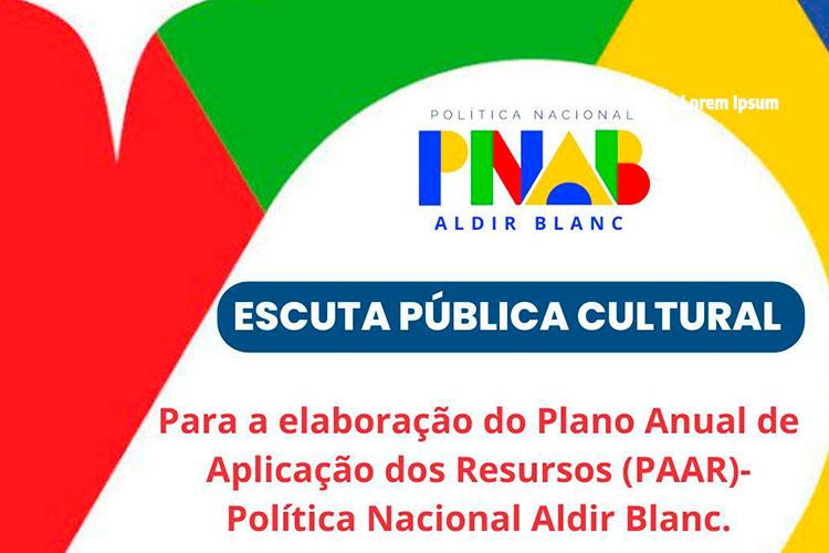 Santana realiza escuta pública da Política Nacional Aldir Blanc