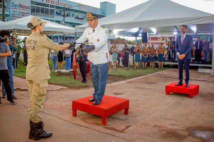 Coronel Alexandre Veríssimo assume o comando geral do Corpo de Bombeiros do Amapá