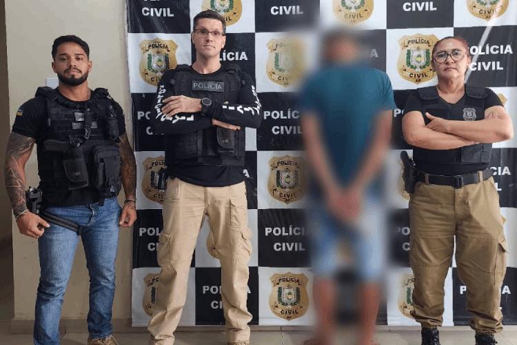 Polícia Civil de Macapá prende condenado por lesão corporal em violência doméstica