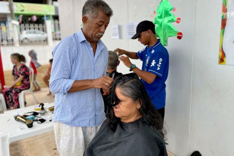 CRAS Igualdade realiza ação de Natal para a comunidade da Zona Oeste