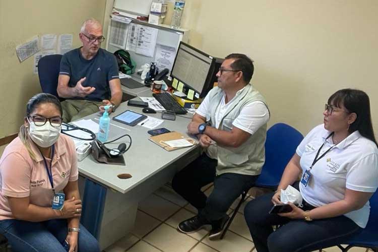 Secretaria de Estado da Saúde propõe cooperação com hospital francês na fronteira com o Amapá