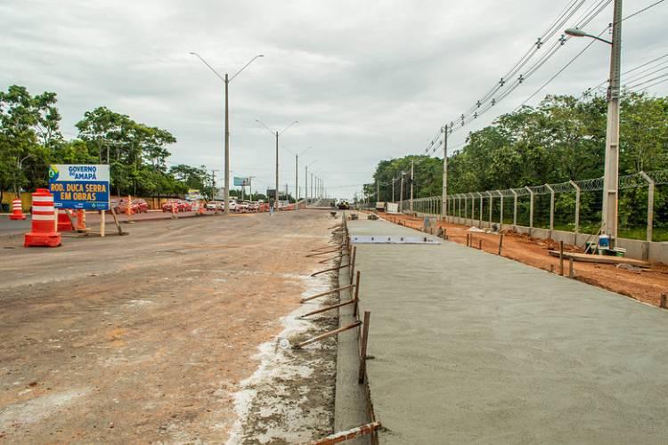 Rodovia Duca Serra tem mudança de tráfego a partir desta quarta (28) em Macapá