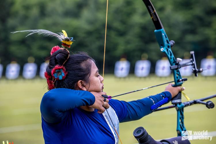 Atleta indígena amazonense participa da Copa do Mundo de Tiro com Arco nesta terça na Coreia do Sul