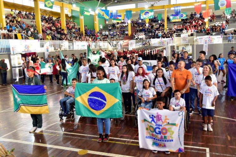 Jogos Escolares Amapaenses 2024: Alunos celebram início da etapa estadual com entusiasmo