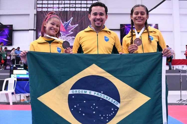 Atletas macapaenses brilham no Campeonato Mundial Escolar de Taekwondo no México