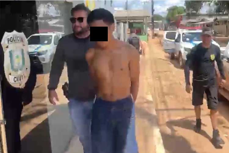 Traficante que pegou TV furtada de usuário por 18 cabeças de crack é preso em Vitória do Jari