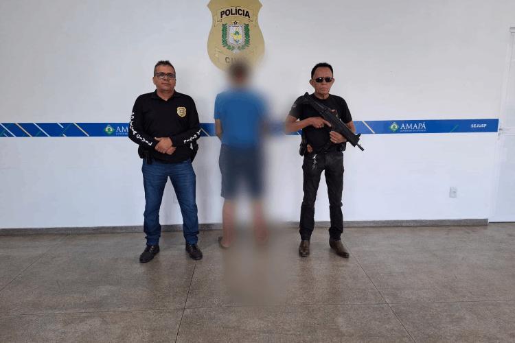 PC prende condenado por estupro de vulnerável em Macapá