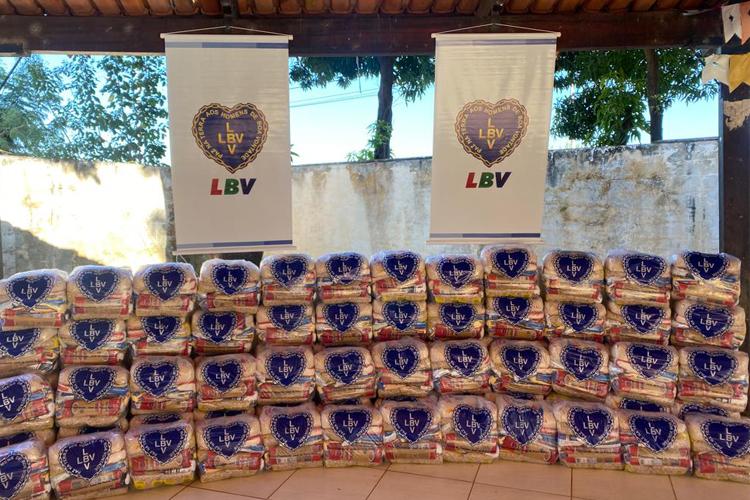 Ações solidárias da LBV ajudam a amenizar a fome de famílias em Macapá