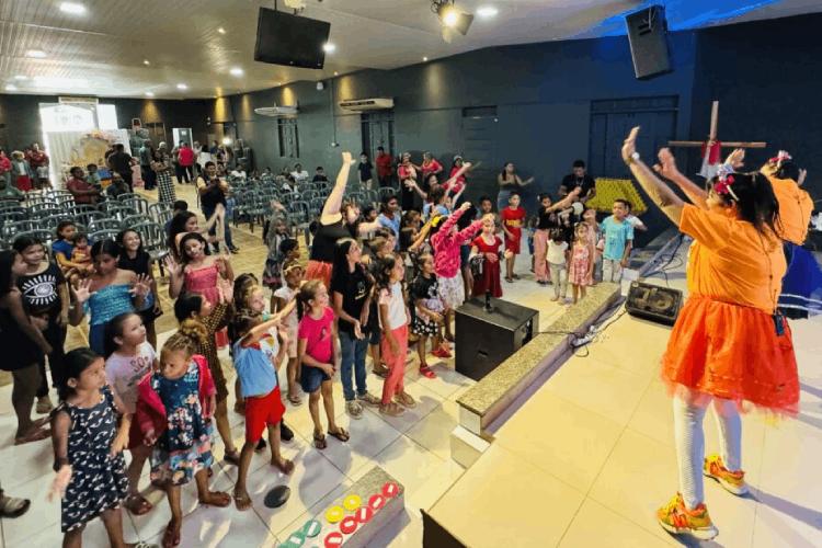 Crianças do Marabaixo 3 participam de programação recreativa da Assistência Social e do Conselho Tutelar da Zona Oeste