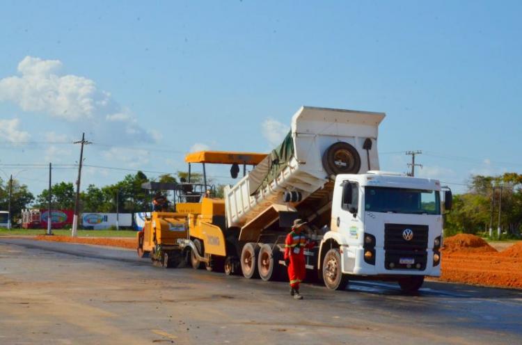 53ª Expofeira: Governo do Amapá pavimenta 18 mil metros quadrados do Parque de Exposições da Fazendinha, em Macapá